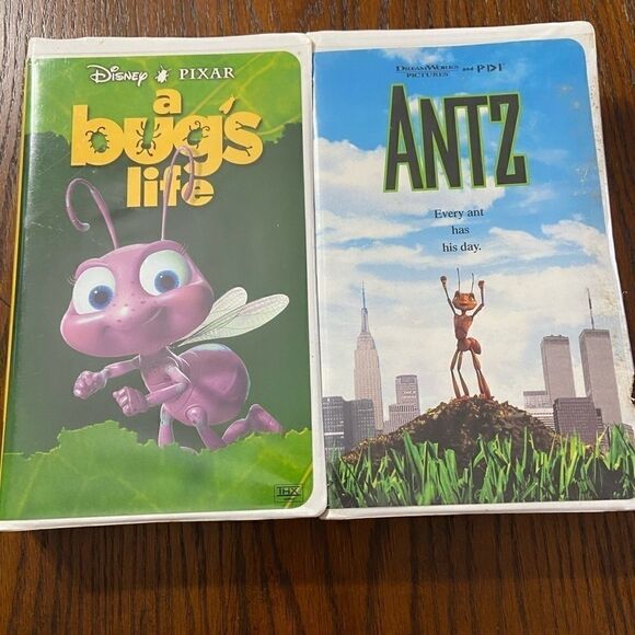 Disney vintage 90’s bugs life and antz VHS - Picture 1 of 3